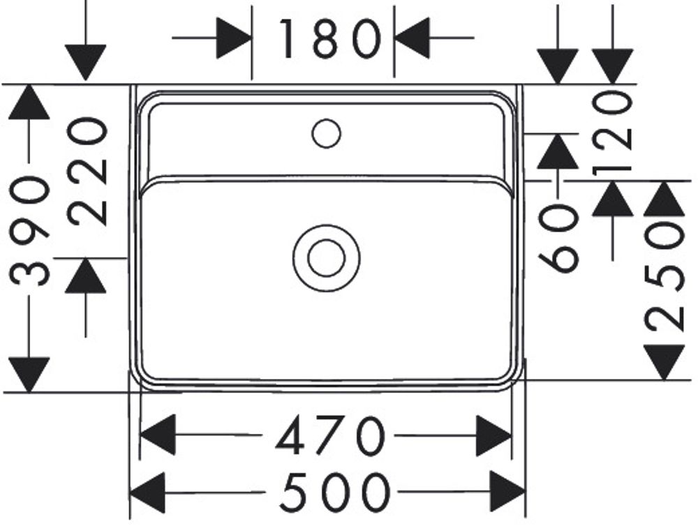 https://raleo.de:443/files/img/11eeea3e94b7f5e092906bba4399b90c/size_l/Hansgrohe-Xanuia-Q-Handwaschbecken-500-390-mit-Hahnloch-ohne-Ueberlauf-Weiss-60233450 gallery number 1